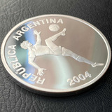 Moeda 5 Pesos 2004 - Argentina - Copa Mundo Alemanha 2006