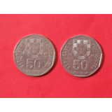 Moeda 50 Escudos 1989 - Portugal - Caravela