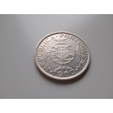 Moeda Antiga 1960 Moçambique Portuguesa Prata