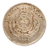 Moeda Antiga Brasil Império 200 Réis 1876 Níquel V19 L.4267