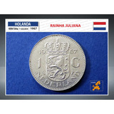 Moeda Antiga Holanda Km#184a 1 Gulden