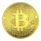 Moeda Bitcoin Cor Ouro