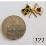 Moeda Brasileira 20 Centavos 1967 Níquel
