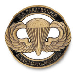 Moeda Comemorativa Us. Paratrooper Paraquedistas Airborne