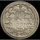 Moeda Da Holanda - 10 Cents