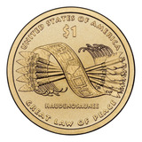 Moeda De 1 Dolar Serie Sacagawea