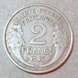 Moeda De 2 Francos De 1947