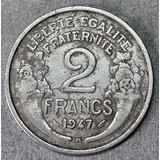 Moeda De 2 Francs De 1947
