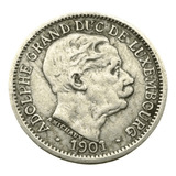 Moeda De Luxemburgo: 10 Cêntimos (1901)