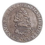 Moeda França 1607 Henrique Iv Cópia Comemorativa