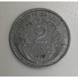 Moeda França 2 Francs - 1947