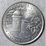 Moeda Quarter Dollar De 2009 Puerto Rico Origem Usa. Km#446 