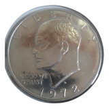 Moeda Usa One Dólar Eisenhower 1972d