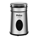 Moedor De Café Elétrico Philco Grano Aroma Em Inox 220v