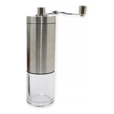 Moedor De Café Manual Inox Com Manivela Giratória Moer Grãos
