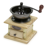 Moedor De Café Manual Retrô Clássico Com Regulagem Vintage
