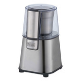 Moedor Elétrico De Café E Grãos Black Decker Inox Mg200 127v