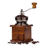 Moedor Manual De Café Em Grãos Retro Ajuste De Granulometria