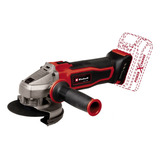 Moedor Sem Fio Único Einhell 115 Mm Te-ag 18/115 Q Li, Cor Vermelha