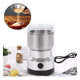 Moedor Triturador De Café E Sementes Elétrico Inoxidável