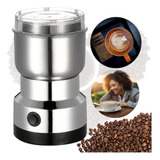 Moedor Triturador Elétrico Café Sementes Grãos 4 Lâminas Aço