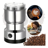Moedor Triturador Elétrico Café Sementes Grãos 4 Lâminas Aço