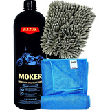 Moker Shampoo Para Moto Remove Barro