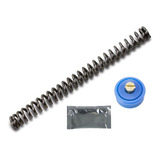 Mola Aço Carabina Pressão Fixxar Qgk Cano Fixo + Bucha De Pu