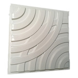 Molde 3d Gesso Circulos 49x49cm Abs 2mm Molde Gesso/cimento