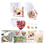 Molde De Resina Para Decoração De Móveis, 6 Peças
