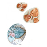 Molde De Silicone 3 Folhas De Palmeiras