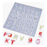 Molde De Silicone Alfabeto Completo Letras