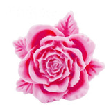 Molde De Silicone Rosa Flor Confeitaria Pasta Americana Bolo