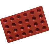 Molde De Silicone Semiesfera 24 Cavidades