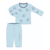Molde Digital Modelagem De Pijama Infantil De Inverno