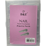 Molde F1 Bailarina Unhas De Gel, D&z Dz Nails, 120 Unidades