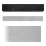 Molde Forma Abs 2mm Black Moldura Lisa Porta Janela 80x10cm