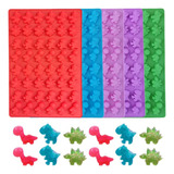 Molde Forma Silicone Dinossauro Gummy Gelatina Bala Candy