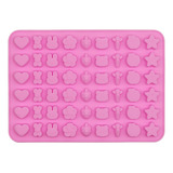 Molde Forma Silicone Mini Frutas E Animais Gelatina Bala