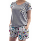 Molde Modelagem Short Pijama Verão Malha ( P Ao Xxg ) #308