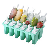 Molde Para Picolé Máquina De Fazer Gelo Caseira Pop Ice Mold