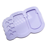 Molde Para Resina Chaveiro Potinho - 10x (4,9 Cm)