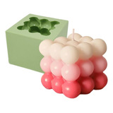 Molde Para Velas Cubo Bubble Grande