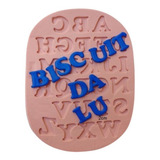 Molde Silicone - Alfabeto Letra 2cm ( Bl0243)
