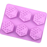 Molde Silicone Mel Abelha Forma Sabonete Artesanal Decore