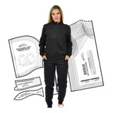 Moldes Conjunto Moletom Kit Adulto Unissex