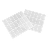 Moldes De Resina Epóxi Molde De Silicone Domino Casting Mirr