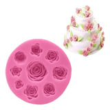 Moldes De Silicone Flores E Rosas Para Decorar Bolo