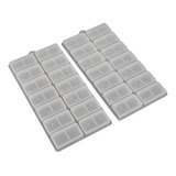Moldes Domino Molds Molde De Fundição De Resina Epóxi Molde