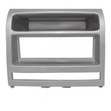 Moldura 1 Din Fiat Idea Palio Strada Siena Cd Mp3 Dvd Prata